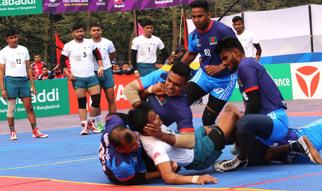Bangladesh take 2-1 lead in Kabaddi series 