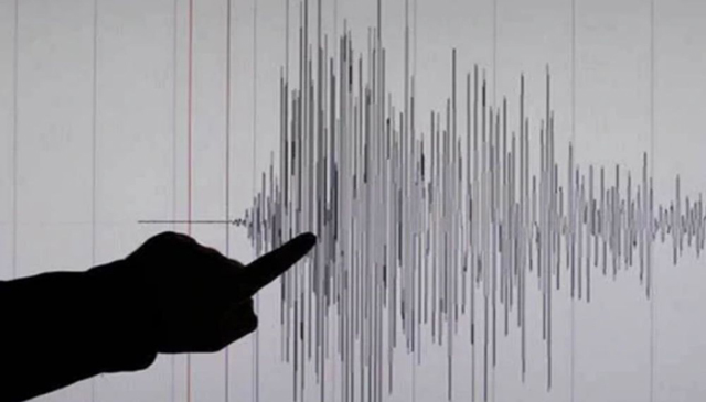 Indonesia residents run outside as shallow quake hits