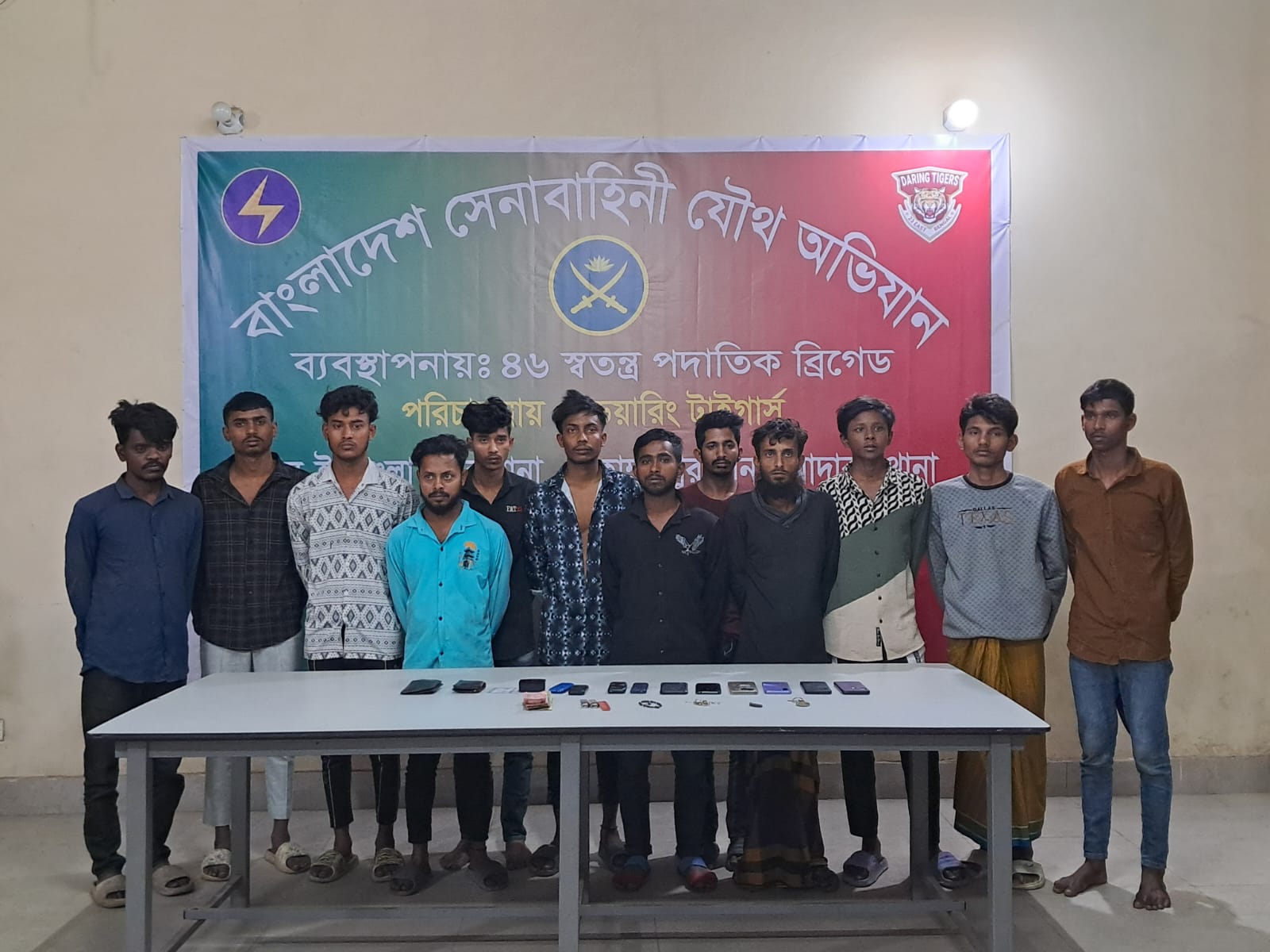 Joint forces arrest 51 with teenage gang members in city 