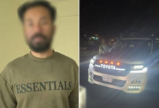 One held with stolen car 