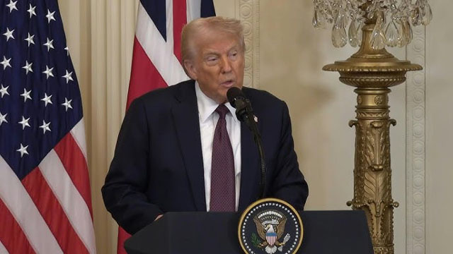 Trump says US, Britain working on 'great' trade deal