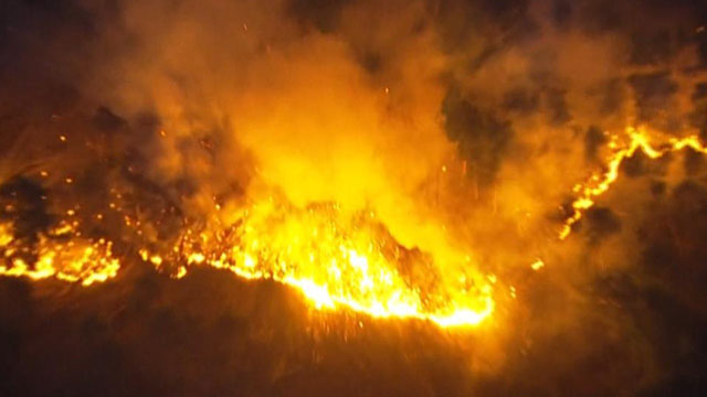 Japan battles biggest wildfire in decades