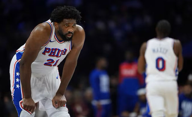 Embiid to miss rest of NBA season with knee injury - 76ers