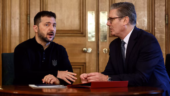 UK PM Starmer vows 'unwavering support' for Ukraine