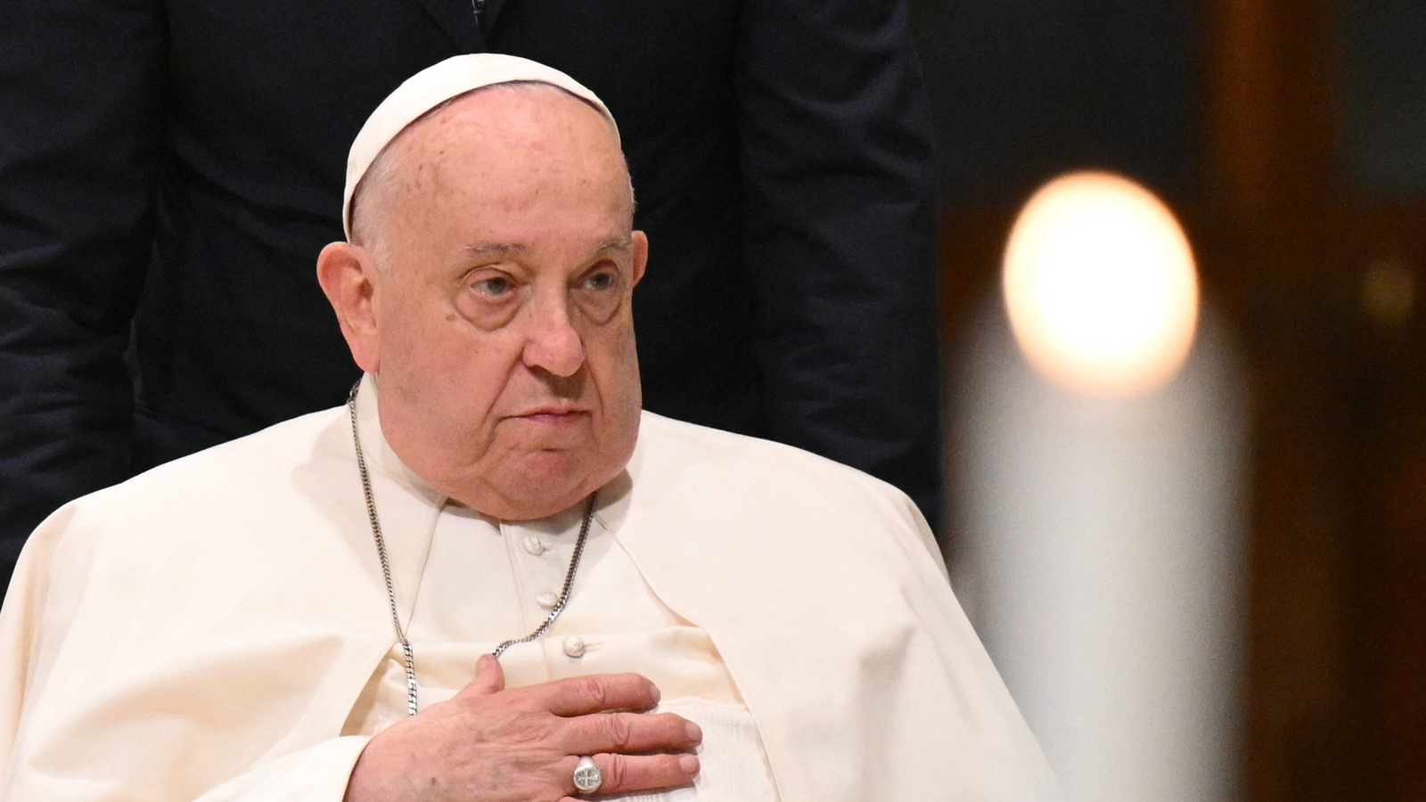 Pope spends 'peaceful night' after breathing crisis: Vatican