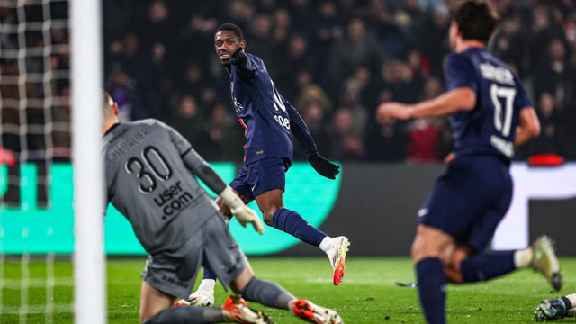 PSG send Liverpool warning with rout of Lille in Ligue 1