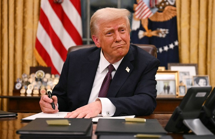 Trump's record-breaking flurry of executive orders