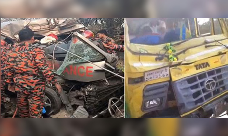 Road accident kills 3 in Rajshahi