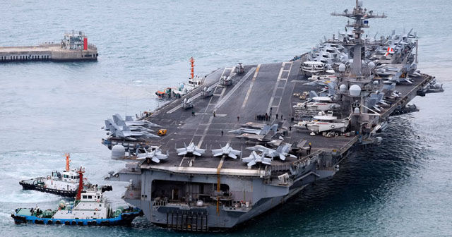 N. Korea slams US 'provocations' over aircraft carrier visit to Busan