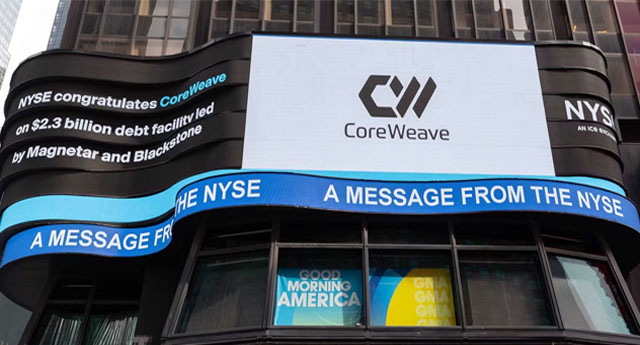 US cloud computing startup CoreWeave to go public