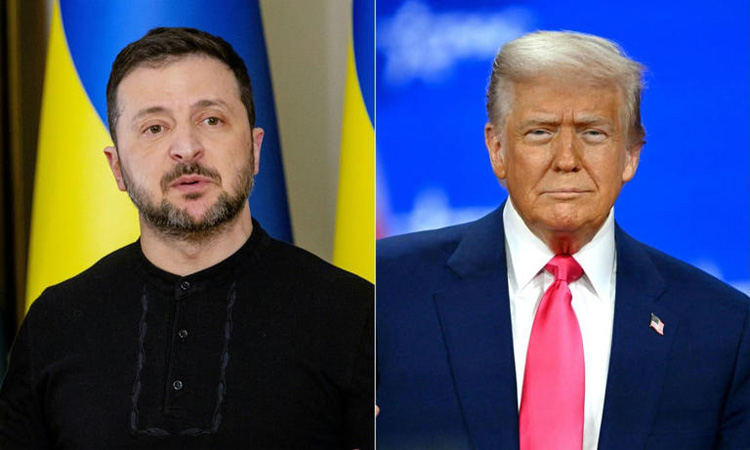 Trump suggests Zelensky 'won't be around very long' without deal