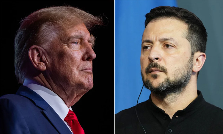 Trump says Zelensky ready for Russia talks, mineral deal