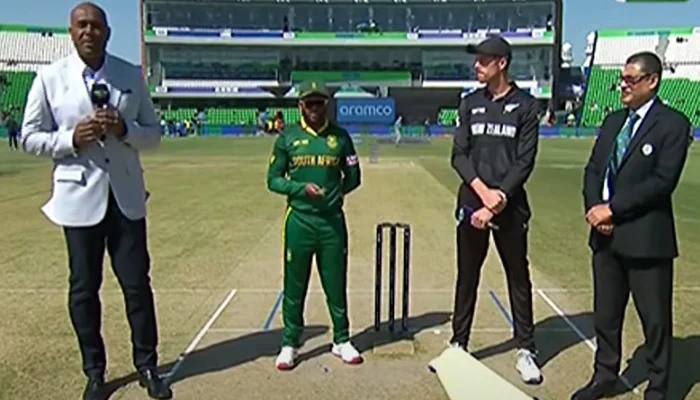 New Zealand win toss, bat against South Africa in second semi
