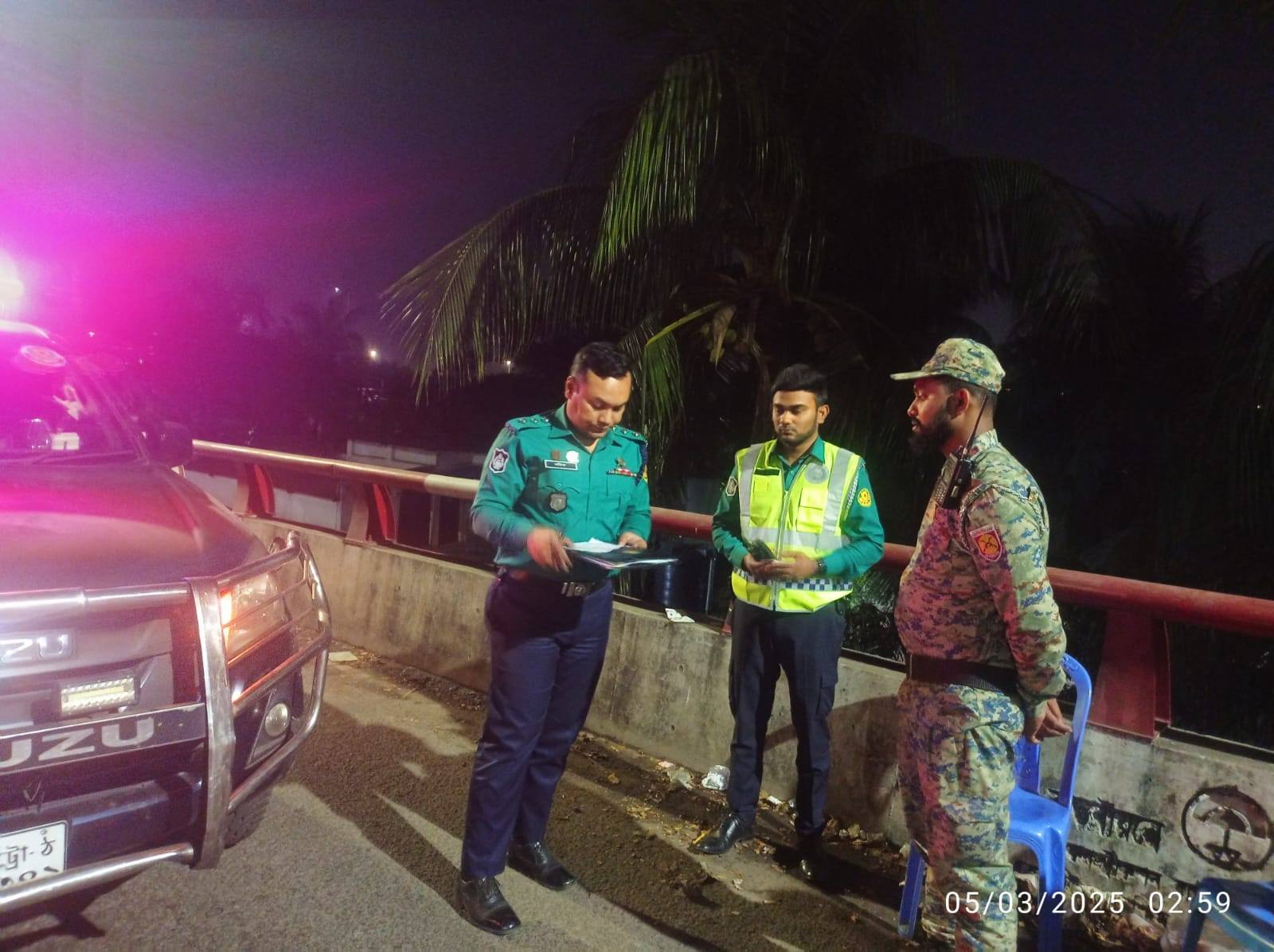 DMP conducts 667 patrols, makes 71 checkpoints for public safety in 24 hrs 