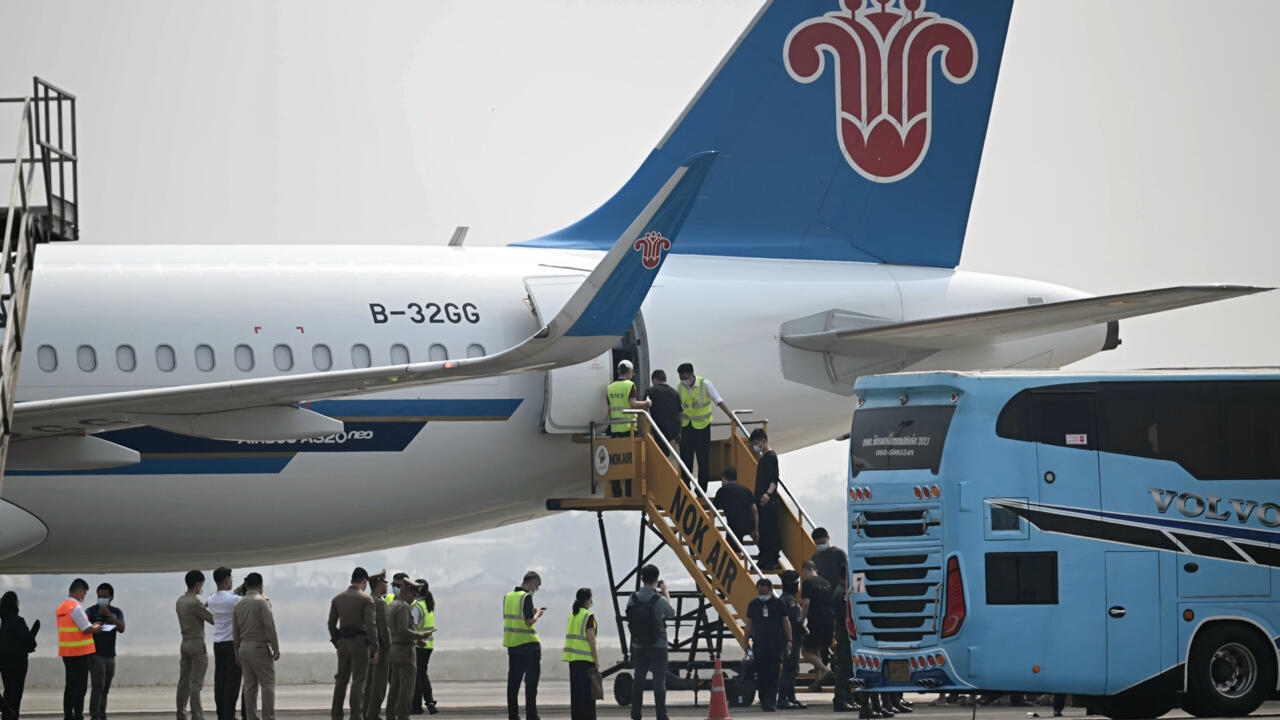 Thailand repatriates hundreds more Chinese scam centre workers