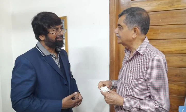 SUST VC pays courtesy call on education adviser