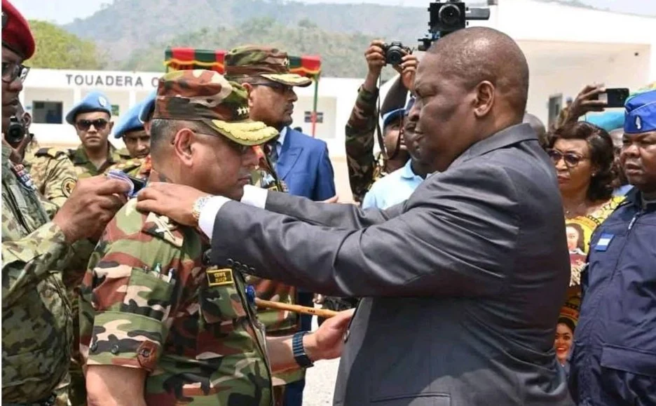 Army Chief returns home after four-day visit to Central Africa