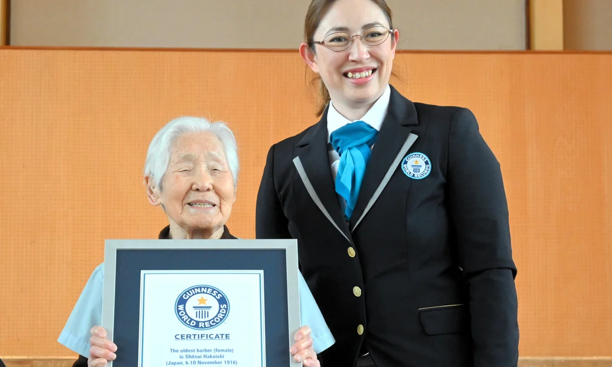 Japanese barber, 108, crowned world's oldest