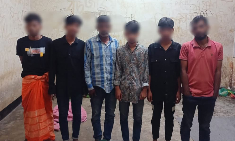 Police arrest six people from city’s Pallabi area
