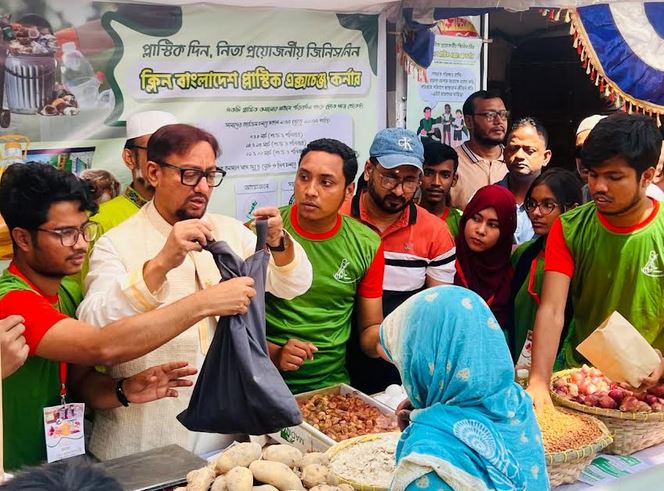 ‘Plastic Exchange Corner’ inaugurated in Ctg