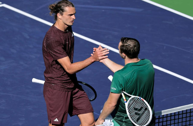 Griekspoor stuns top-seeded Zverev, avenges French Open 'heartbreak