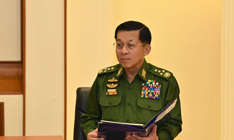 Myanmar junta chief says election to be held by January: state media