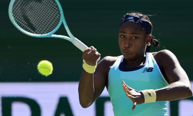 Gauff outlasts Uchijima at Indian Wells for first win since Australian Open