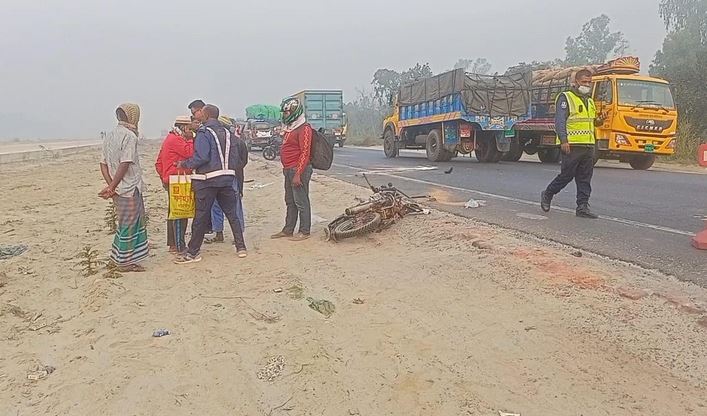 Two motorcyclists killed in Tangail road accident
