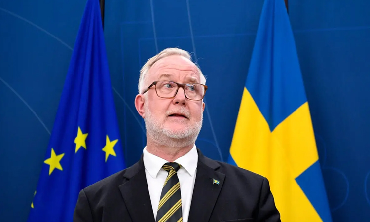 Iran protests over Swedish minister's 'rogue state' remark