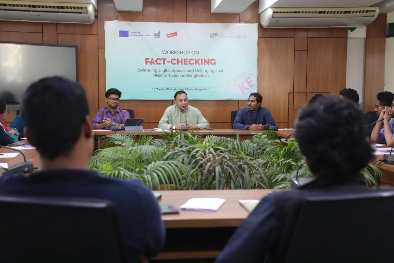 CGS hosts fact-checking workshop for Journalists