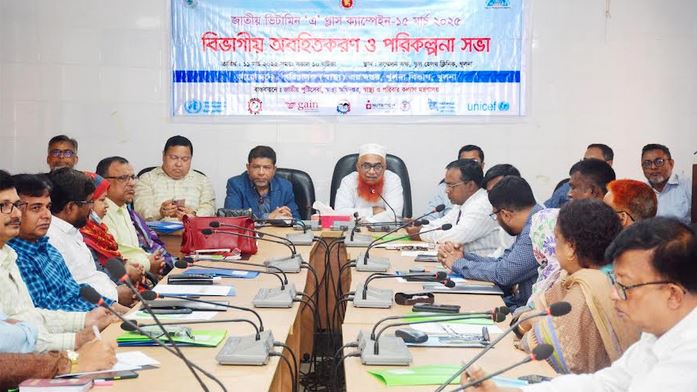 Vitamin A plus capsule campaign begins in Khulna on March 15