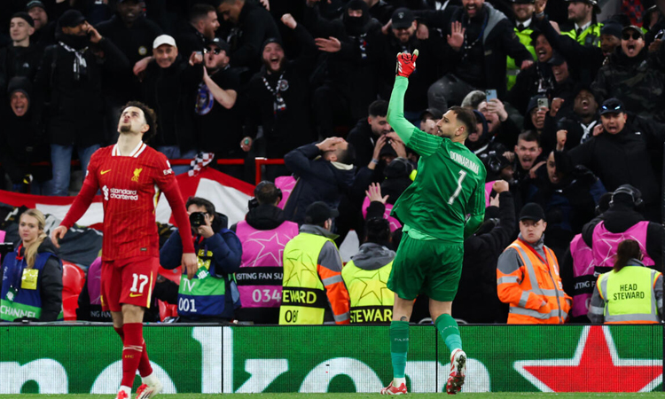 PSG down Liverpool on penalties in Champions League, Bayern thrash Leverkusen
