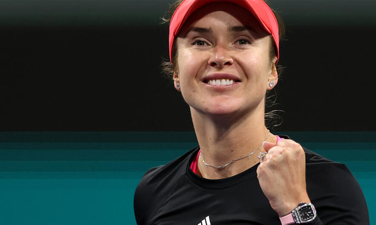 Ukraine's Svitolina feels the love in US after Trump-Zelensky dust up