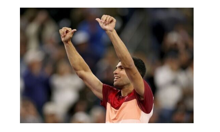 Alcaraz blows past Dimitrov into Indian Wells quarter-finals