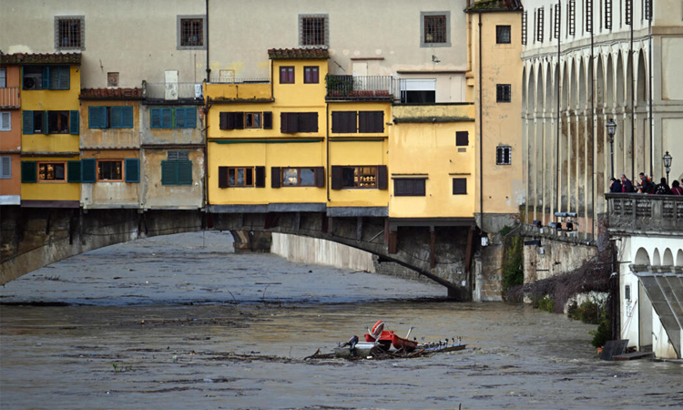 Dozens evacuated in Italy's flood-hit Tuscany