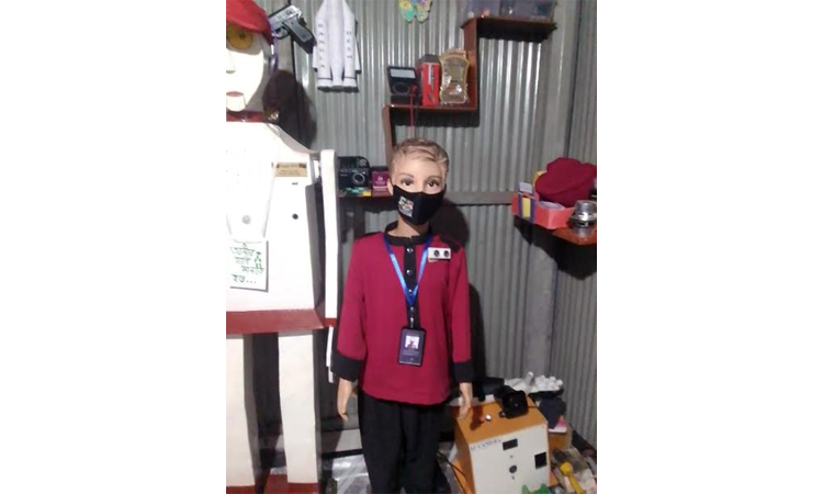 Khulna school student develops robot, artificial camera