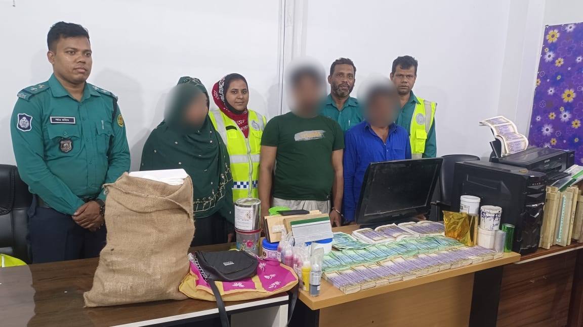 Three note fakers arrested with forged Tk 20 lakhs in city