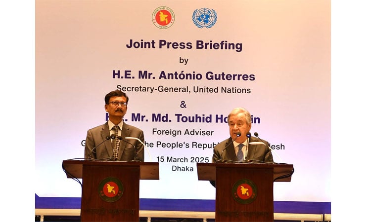 UN ready to help Bangladesh foster peace, dialogue: Guterres