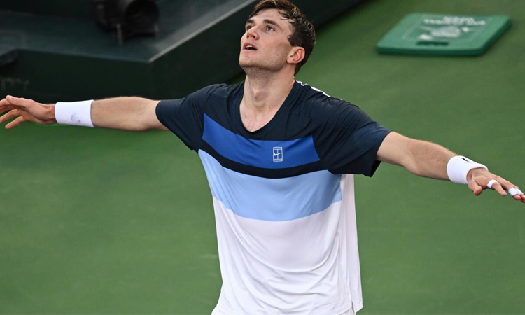 Draper stuns two-time defending champ Alcaraz to reach Indian Wells final