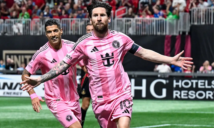 Messi on target as Miami down Atlanta