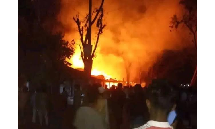 Nine shops gutted in Tangail fire