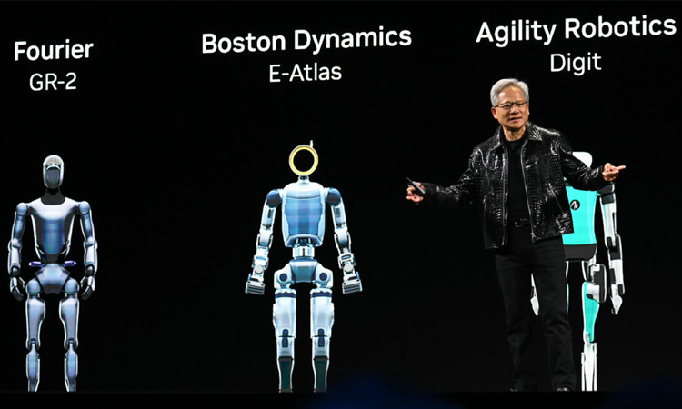 Nvidia showcases AI chips as it shrugs off DeepSeek