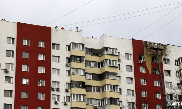 Russia says 6 wounded in Ukraine drone strikes