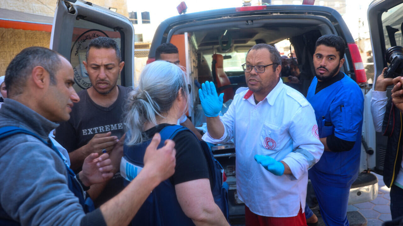 Gaza health ministry says one dead among foreign UN staff injured in Israeli strike