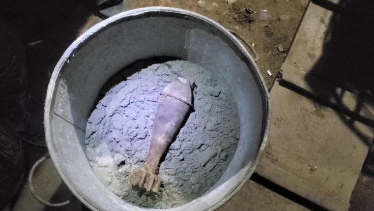 Bangladesh Army defuses mortar shell in Kishoreganj