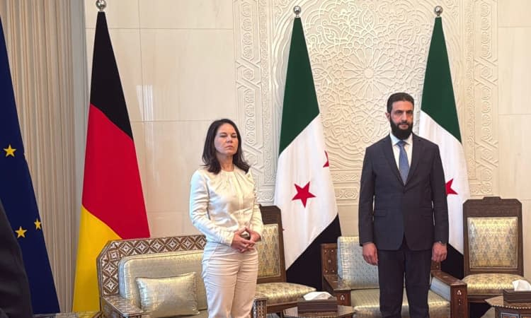 German foreign minister warns Syrian authorities on security