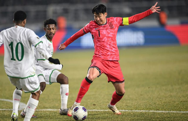 Son says he 'let my team-mates down' in South Korea qualifying draw