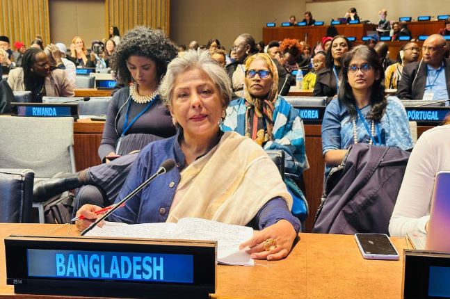 Sharmeen seeks stronger global ties to advance gender equality 