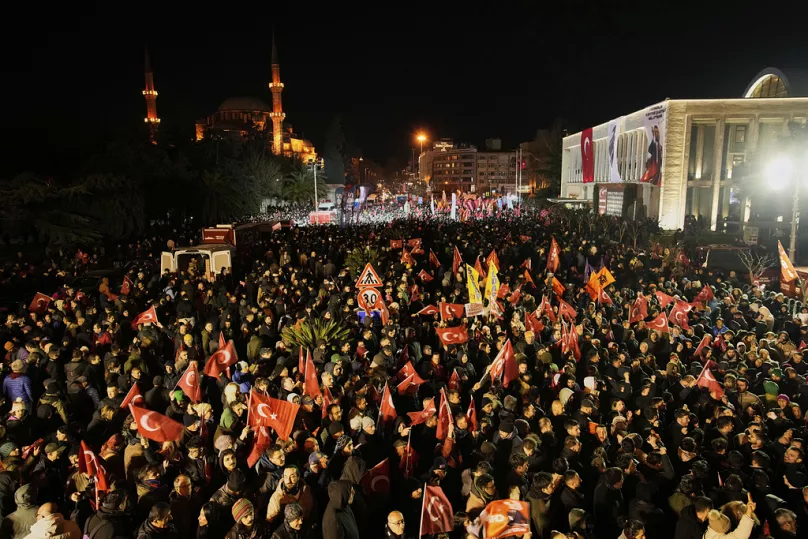 More than 340 held after mass protests in Turkey