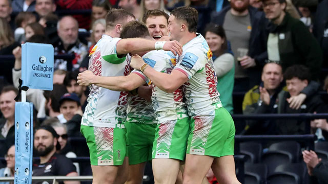 Understrength Harlequins upset Saracens in Premiership